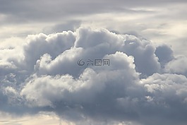 云,雷暴,天空