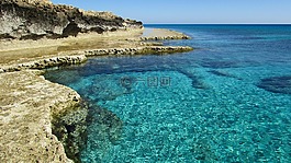 塞浦路斯,卡沃 greko,巖質(zhì)海岸