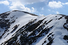 冬奧會,山,景觀