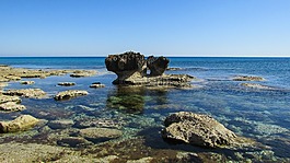 塞浦路斯,卡沃 greko,巖質(zhì)海岸