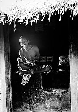 黑色和白色,bw,bw照片