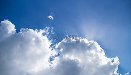 天空,云,光線