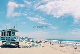 海灘,美國(guó),海岸