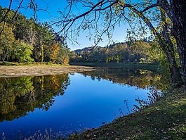 河,景区,水