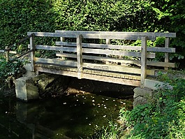 木橋,橋,水