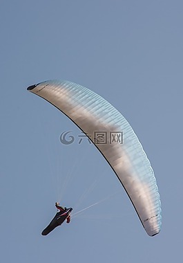 paraplaner,飛,飛行