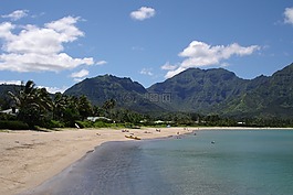 夏威夷,海灘,天堂