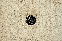 孔,墻,空氣