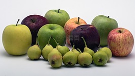 靜物,蘋(píng)果,梨子
