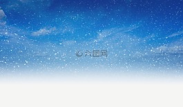 雪,天空,云
