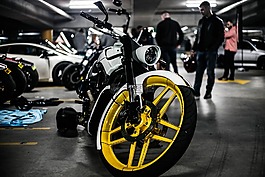 摩托車,哈雷,自行車