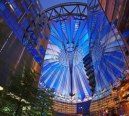 sonycenter,柏林,晚晚