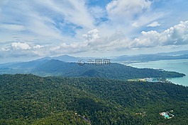 山,海洋,景觀
