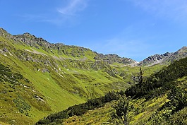 kaunertal,高山草甸,蒂羅爾
