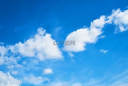 云,藍(lán)色,景觀