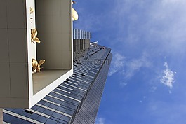 建設(shè),摩天樓,城市
