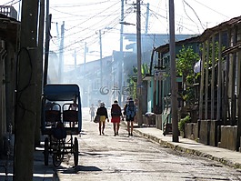 街,早上,黎明