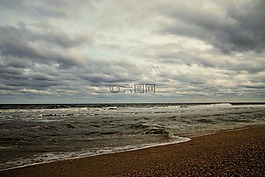 海灘,海景,海