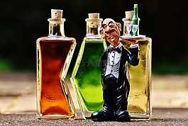 服務(wù)員,飲料,瓶