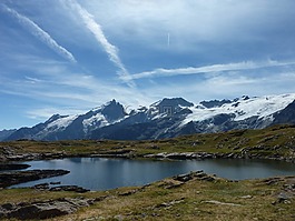 山,emparis,湖