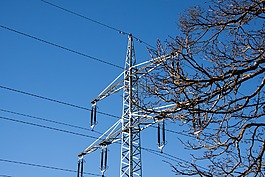 電源線,鐵塔,strommast