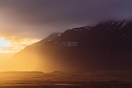 景觀,山,自然