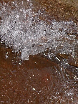 水,霜,冬天