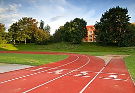 體育場,軌道,運動