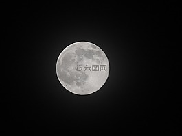 月亮,光,夜