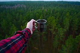 冒險,露營,森林