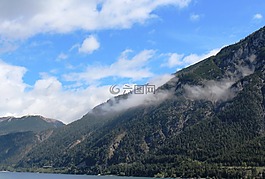 全景,提洛爾阿爾卑斯山,心情
