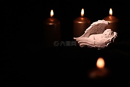 黑色,蠟燭,圣誕節(jié)