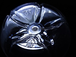 塑料瓶,底部的瓶子,光