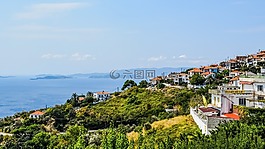 希腊,skopelos,glossa