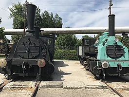 機(jī)車,火車,公園