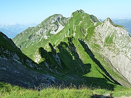 布里恩茨红色牛角岭,bergtour,高山