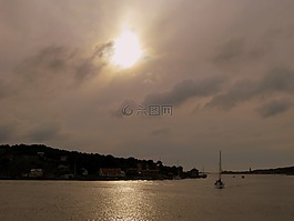 水手,帆船,海洋
