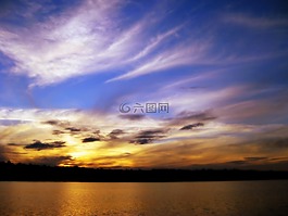 瑞典,湖,景觀
