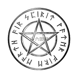 五角星,魔术,隐匿性