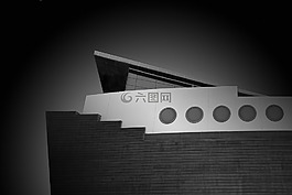 黑白,設計,建筑