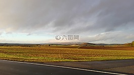 景觀,陽光,上部 franconia