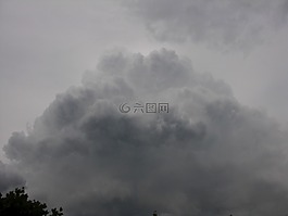 云,黑暗,为雨