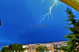 雷聲,雨,風(fēng)暴