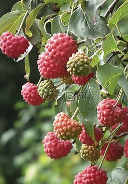 山茱萸,水果,硬