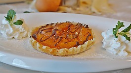 餅圖,撻,杏