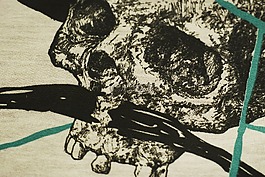 頭骨,死亡,織物