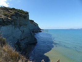 科孚島,perulades,懸崖