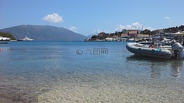 希臘,目睹,水