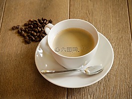 咖啡,咖啡杯,杯