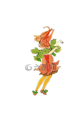 卖花姑娘,幻想,快乐